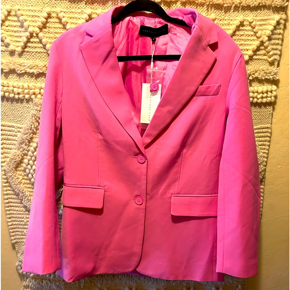 Pink NWT women’s blazer